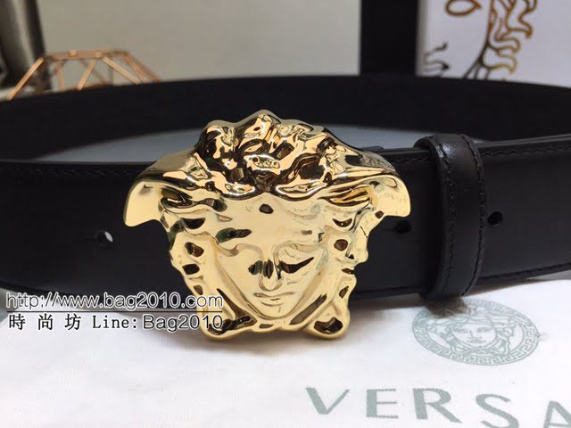 VERSVE高端男士皮帶 範思哲Versace美杜莎頭像皮帶  jjp2085